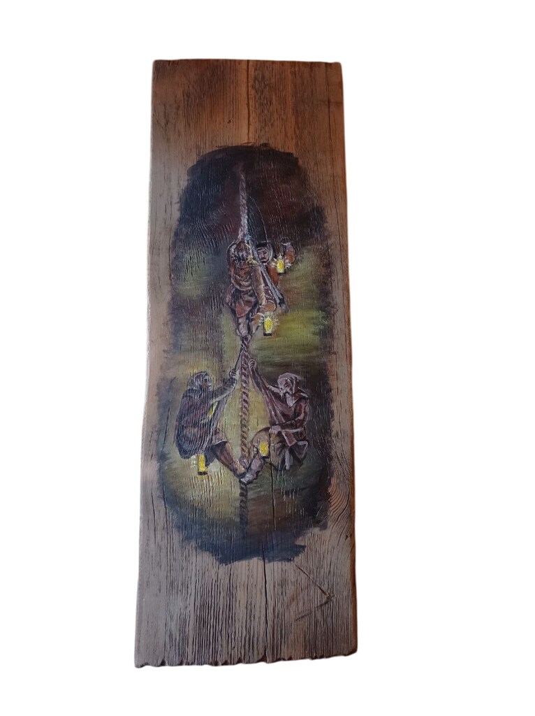 Zjazd górników na linie - obrazek 2