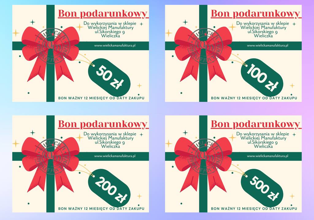 Bon podarunkowy