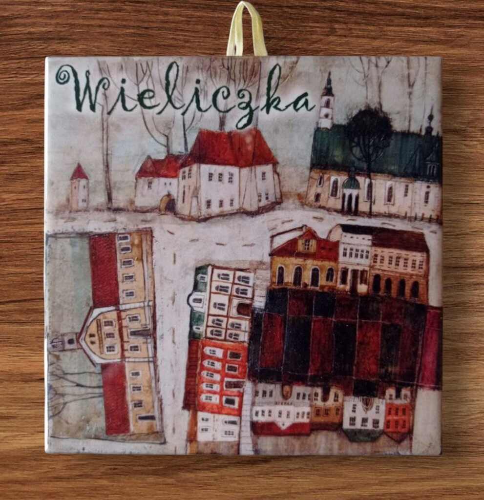 Kafel ceramiczny obrazek "Wieliczka – Artystyczny Widok" dekoracja ścienna - obrazek 2