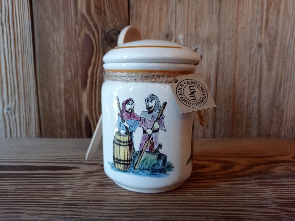 Ceramiczny pojemnik na sól Wieliczka – pamiątka z kopalni soli #1 - obrazek 2